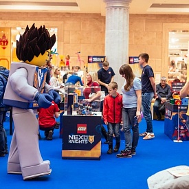 Игровая площадка LEGO® откроется в Гостином дворе